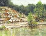 Blanco-River-11x14 by Bob Bradshaw