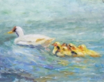 Ducklings-11x14 by Bob Bradshaw