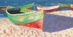 Fishing-Boats-12x24 by Bob Bradshaw