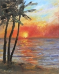 Island-Sunset-10x8 by Bob Bradshaw