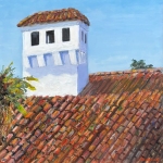 Mexican-Villa-16x16 by Bob Bradshaw