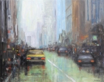 Silence-of-the-City-24x30 by Bob Bradshaw